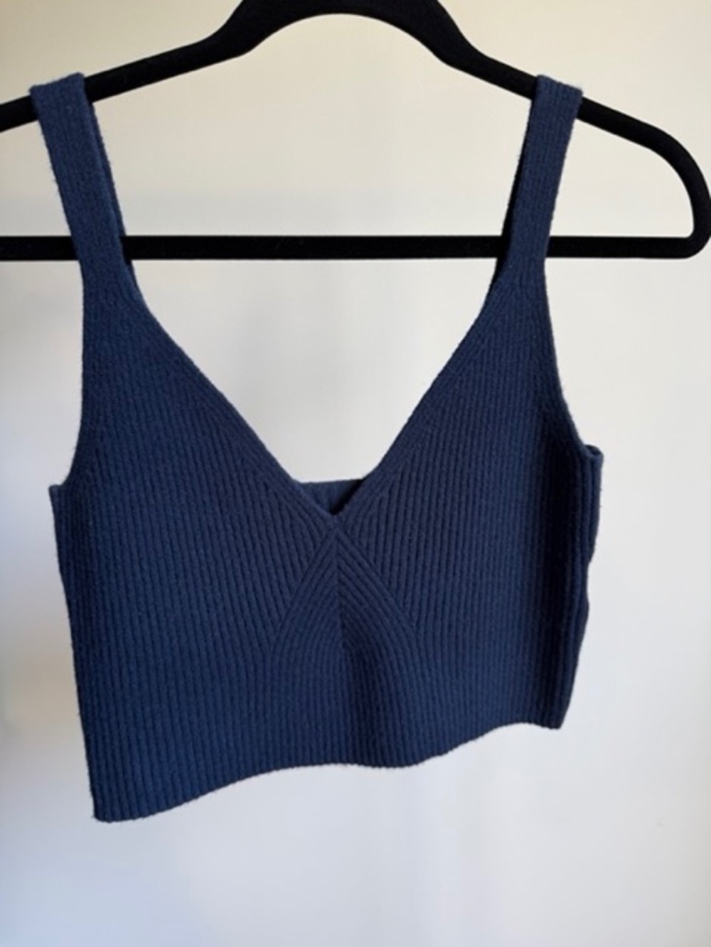Cropped J. Crew sweater tank